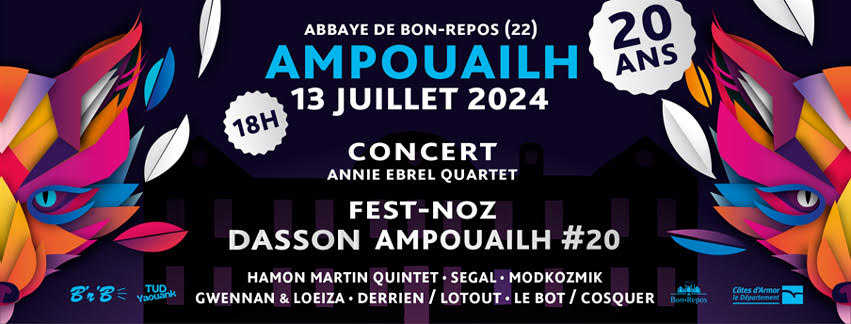 Fest-Noz du 13 juillet 2024 - 20 ans d'Ampouailh